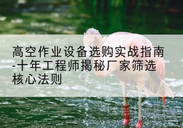 孝义剪叉式升降机厂家-高空作业设备选购实战指南-十年工程师揭秘厂家筛选核心法则